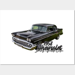 1958 Chevrolet Delray Hardtop Coupe Posters and Art